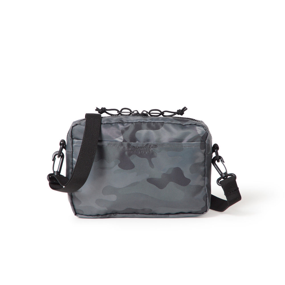 New Era Large Jacquard Camo Gray Shoulder Pouch