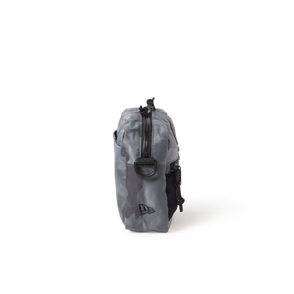 New Era Large Jacquard Camo Gray Shoulder Pouch