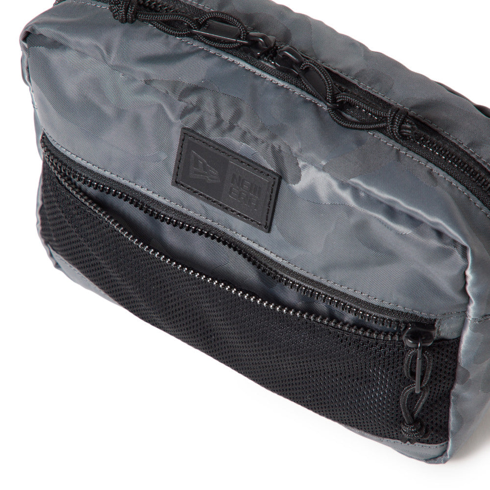 New Era Large Jacquard Camo Gray Shoulder Pouch
