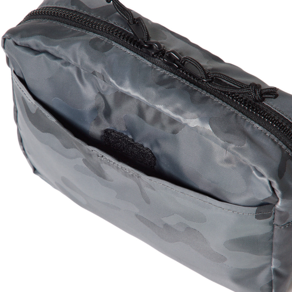 New Era Large Jacquard Camo Gray Shoulder Pouch