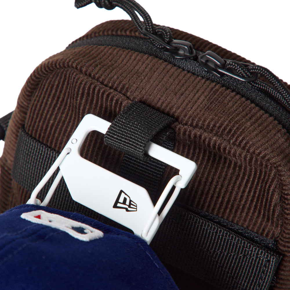 New Era Corduroy Walnut Shoulder Pouch
