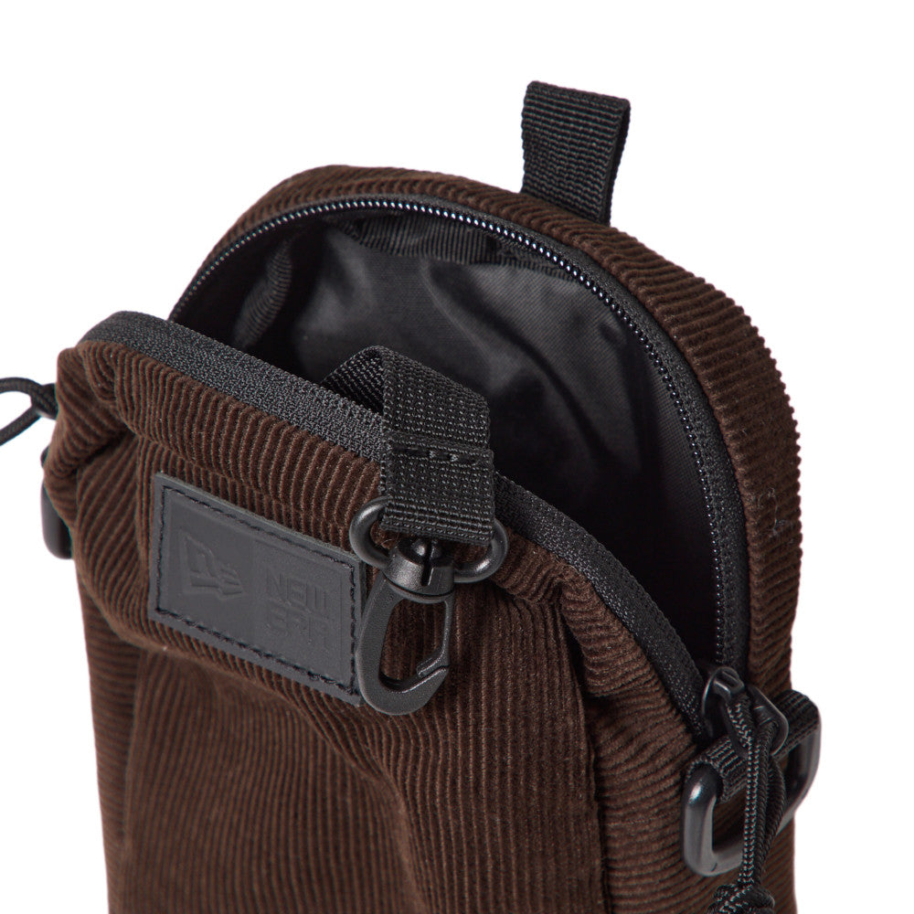 New Era Corduroy Walnut Shoulder Pouch