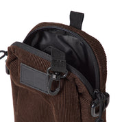 New Era Corduroy Walnut Shoulder Pouch