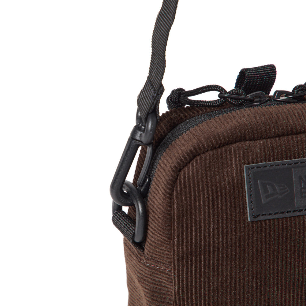 New Era Corduroy Walnut Shoulder Pouch