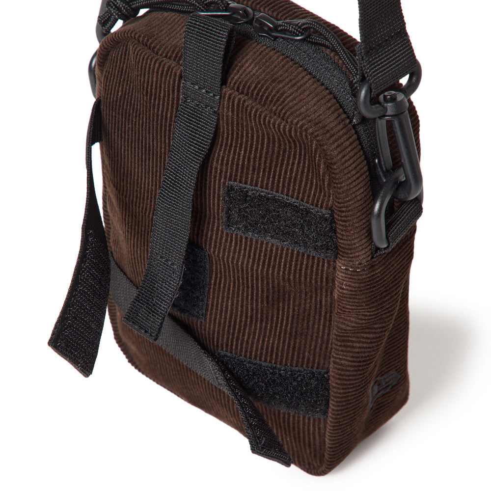 New Era Corduroy Walnut Shoulder Pouch