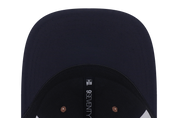 New Era 9SEVENTY New York Yankees Khaki Navy Stretch Snapback Trucker Cap