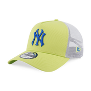 New Era 9FORTY A-Frame Color Era New York Yankees Cyber Green Trucker Cap