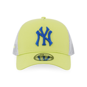 New Era 9FORTY A-Frame Color Era New York Yankees Cyber Green Trucker Cap