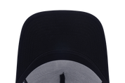 New Era 9FORTY A-Frame Tri Color Era Los Angeles Dodgers Black Trucker Cap