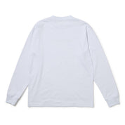 New Era Brand Name Logo White Long Sleeve T-Shirt