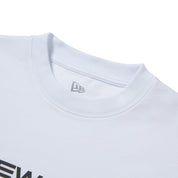 New Era Brand Name Logo White Long Sleeve T-Shirt