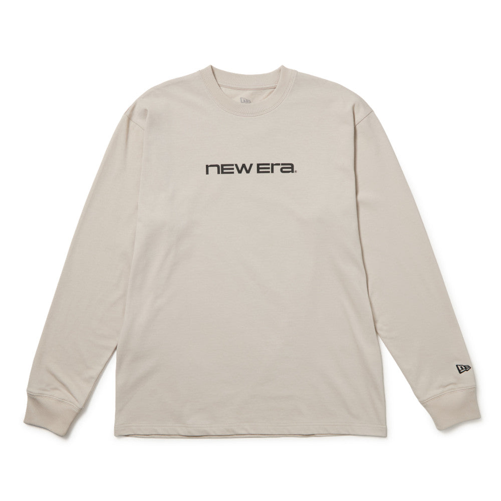 New Era Brand Name Logo Stone Long Sleeve T-Shirt