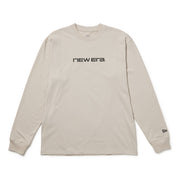 New Era Brand Name Logo Stone Long Sleeve T-Shirt
