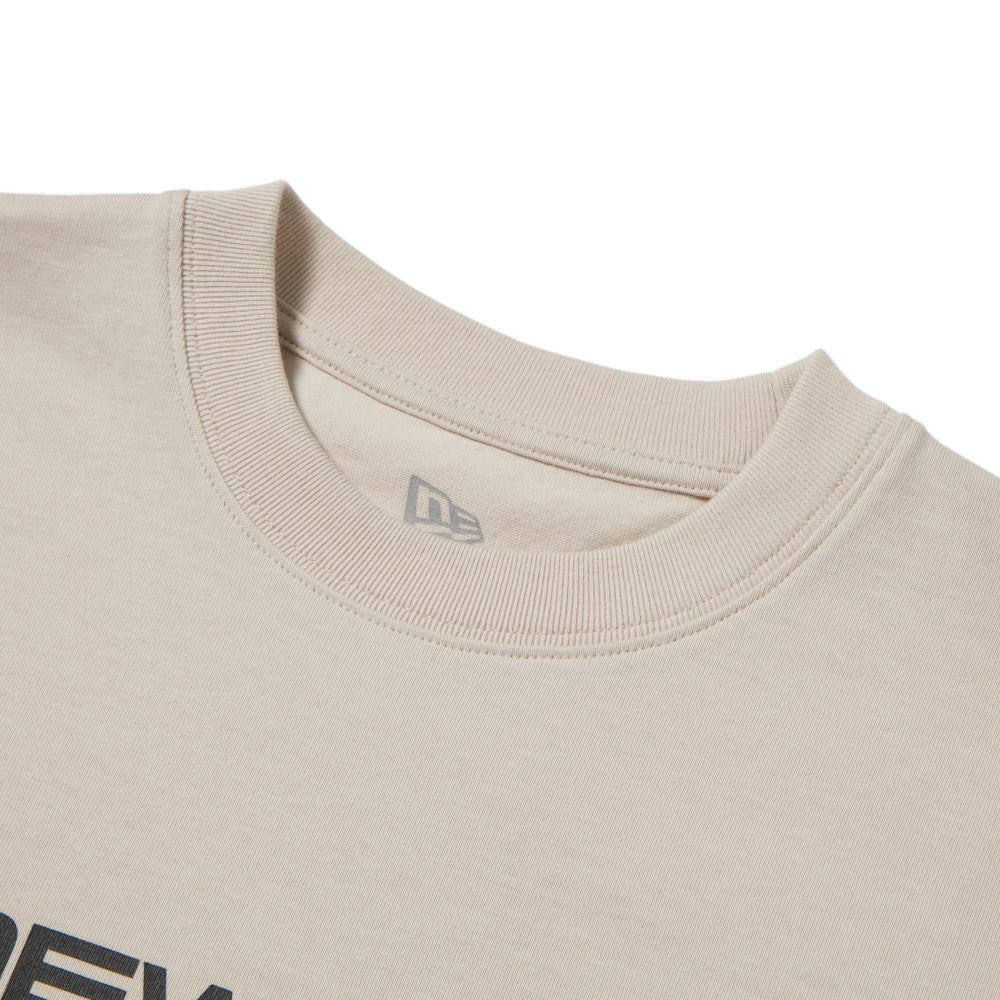 New Era Brand Name Logo Stone Long Sleeve T-Shirt
