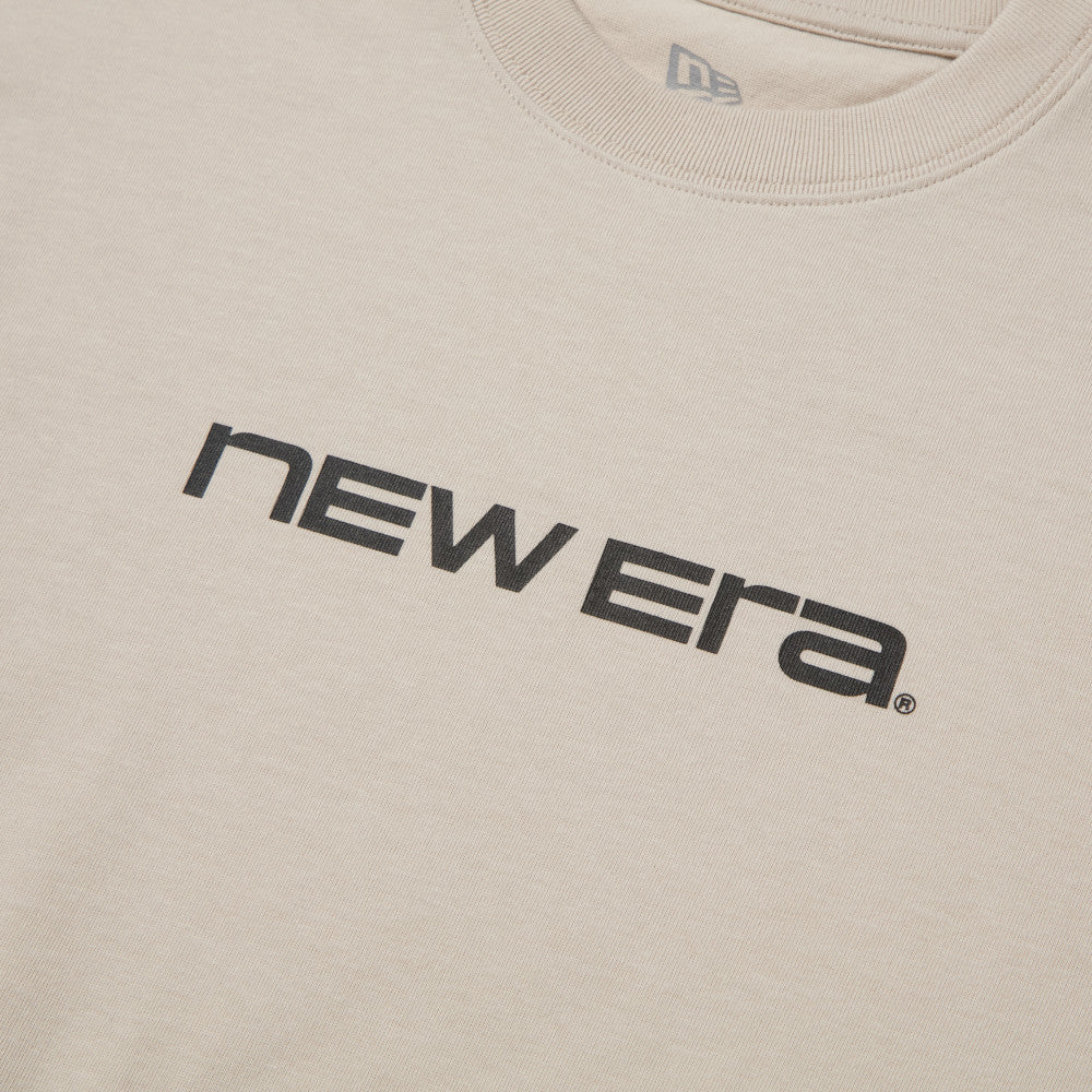 New Era Brand Name Logo Stone Long Sleeve T-Shirt