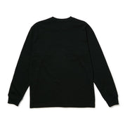 New Era Brand Name Logo Black Long Sleeve T-Shirt