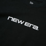 New Era Brand Name Logo Black Long Sleeve T-Shirt