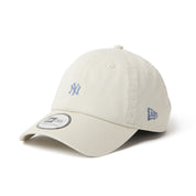 New Era Casual Classic New York Yankees Mini Logo Ivory Adjustable Cap