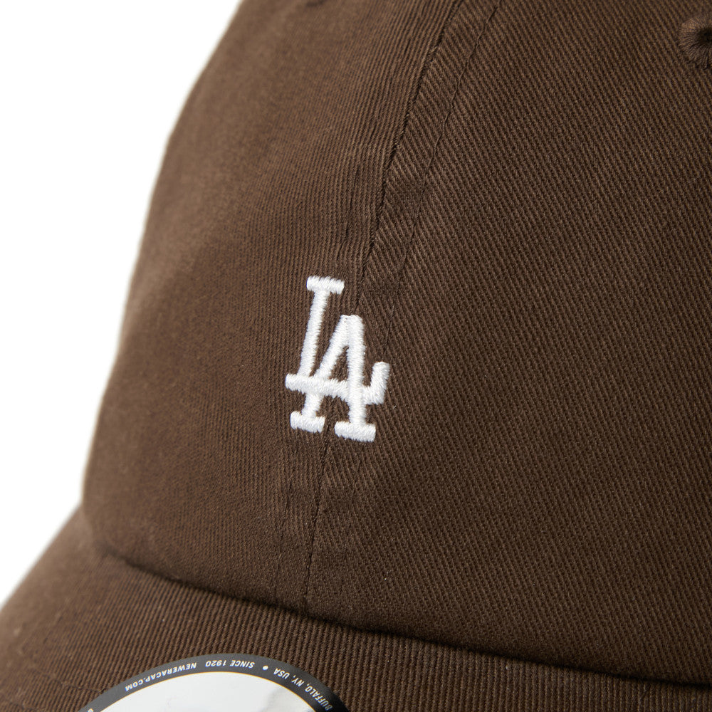 New Era Casual Classic Los Angeles Dodgers Mini Logo Walnut Adjustable Cap