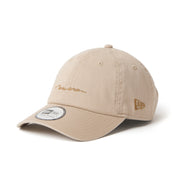 New Era Casual Classic Handwritten Logo New Beige Adjustable Cap