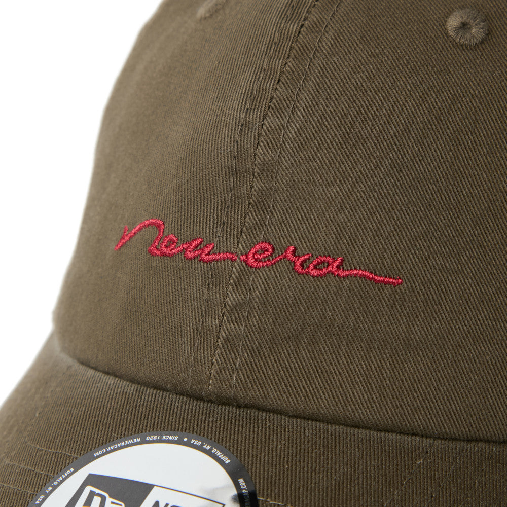 New Era Casual Classic Handwritten Logo Moss Adjustable Cap