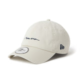 New Era Casual Classic Handwritten Logo Ivory Adjustable Cap