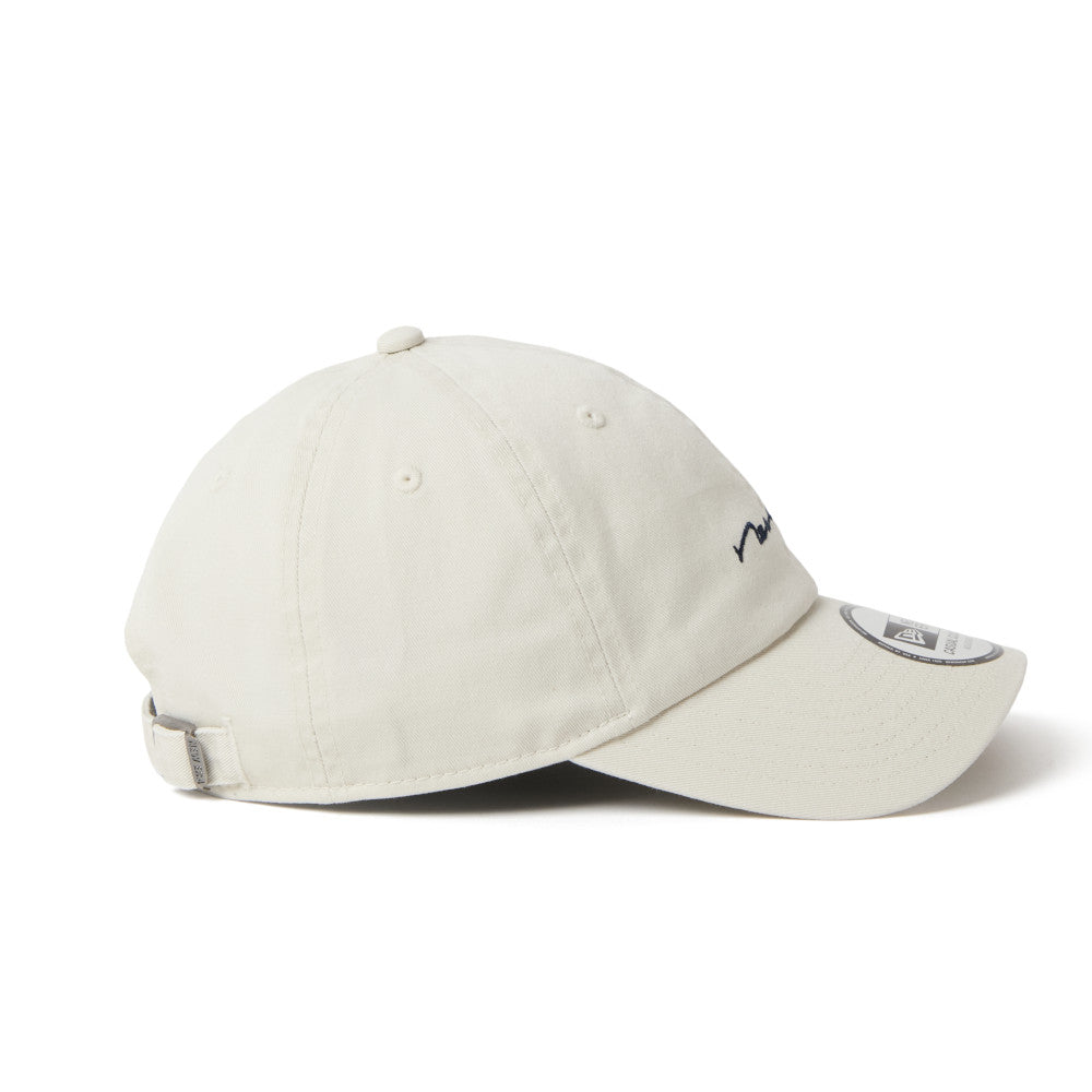 New Era Casual Classic Handwritten Logo Ivory Adjustable Cap