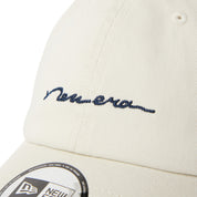 New Era Casual Classic Handwritten Logo Ivory Adjustable Cap