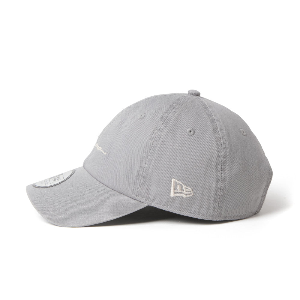 New Era Casual Classic Handwritten Logo Gray Adjustable Cap