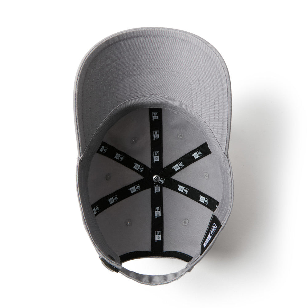 New Era Casual Classic Handwritten Logo Gray Adjustable Cap