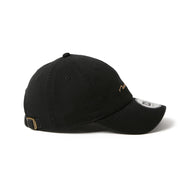 New Era Casual Classic Handwritten Logo Black Adjustable Cap