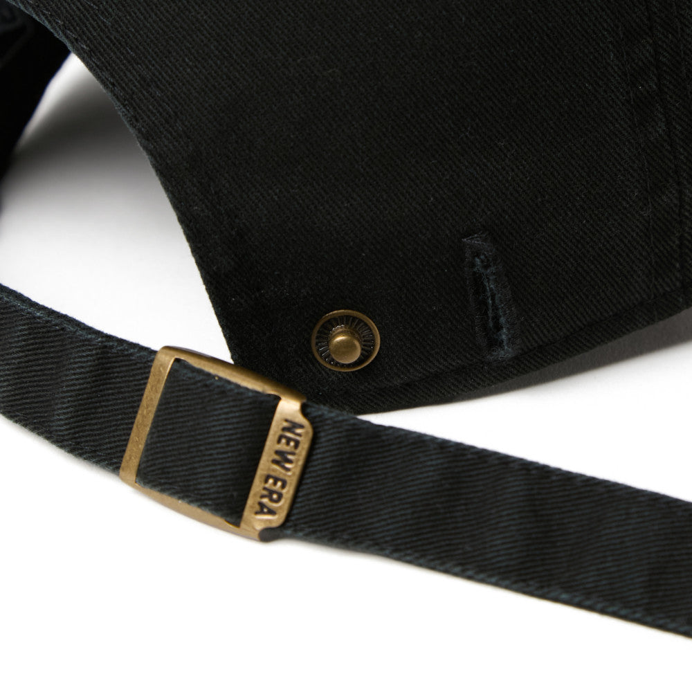 New Era Casual Classic Handwritten Logo Black Adjustable Cap