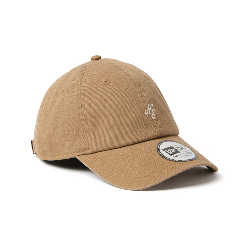 New Era Casual Classic Mini Logo Khaki Adjustable Cap