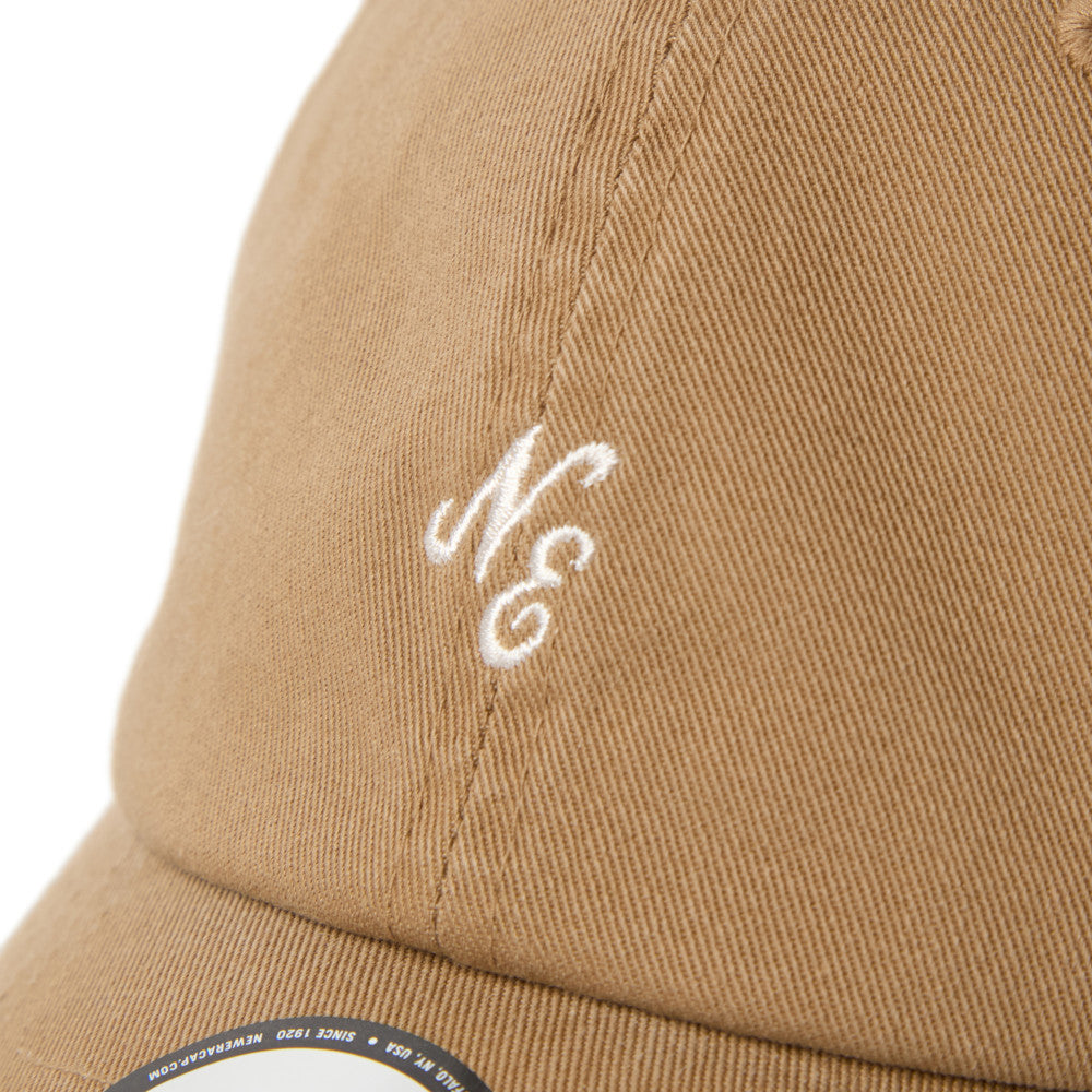 New Era Casual Classic Mini Logo Khaki Adjustable Cap