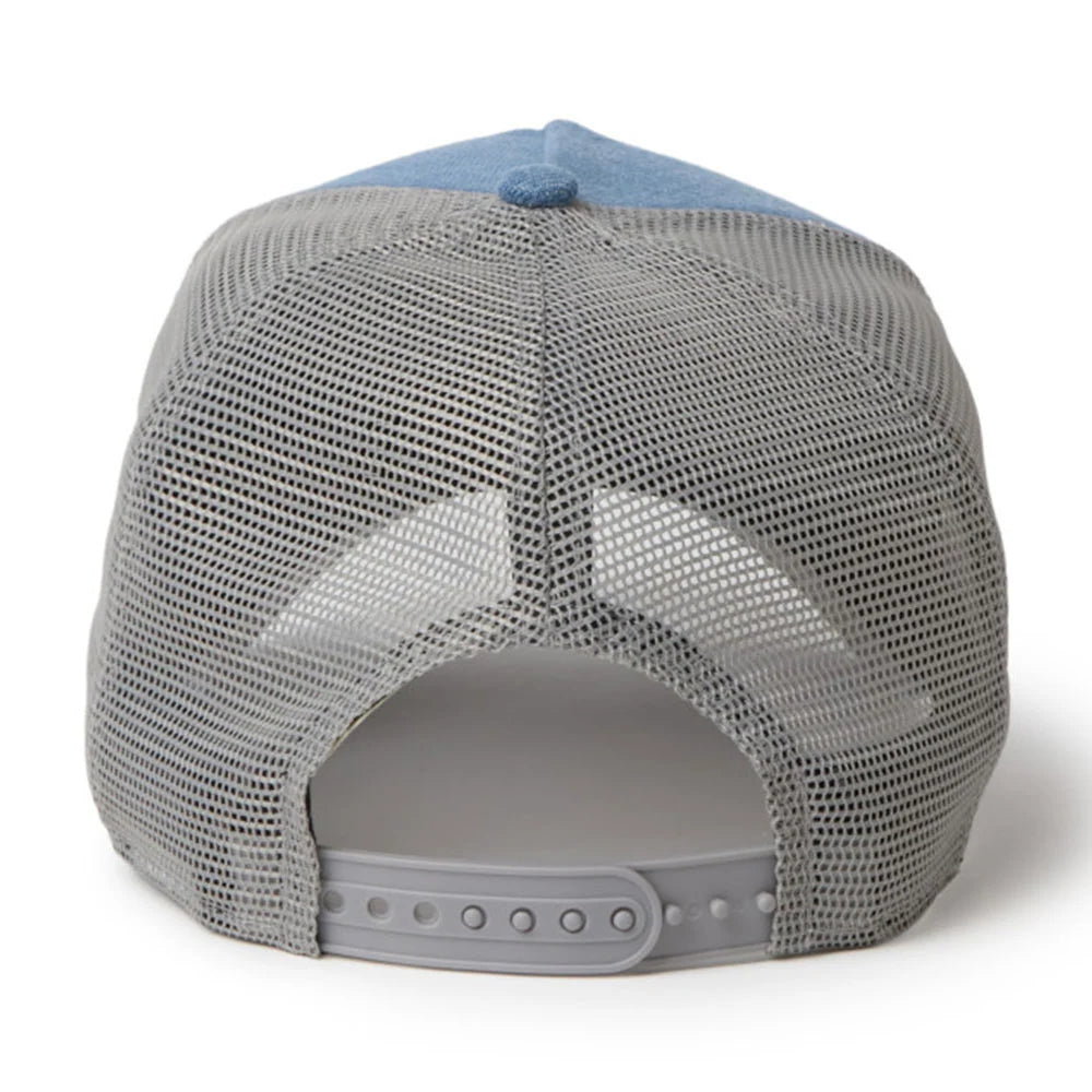 New Era 9FORTY A-Frame NE1920 Washed Denim Navy Trucker Cap