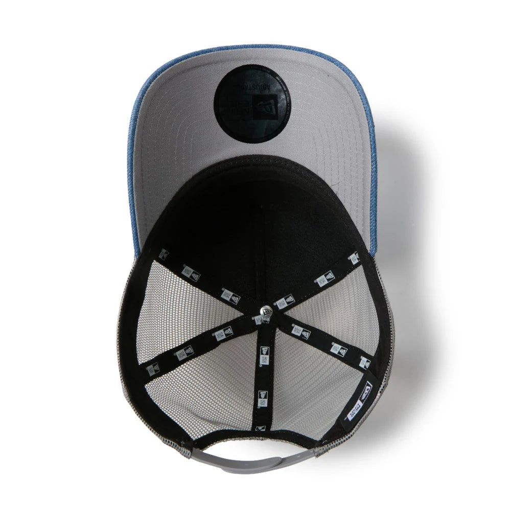 New Era 9FORTY A-Frame NE1920 Washed Denim Navy Trucker Cap