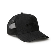 New Era 9FORTY A-Frame NE1920 Denim Black Trucker Cap