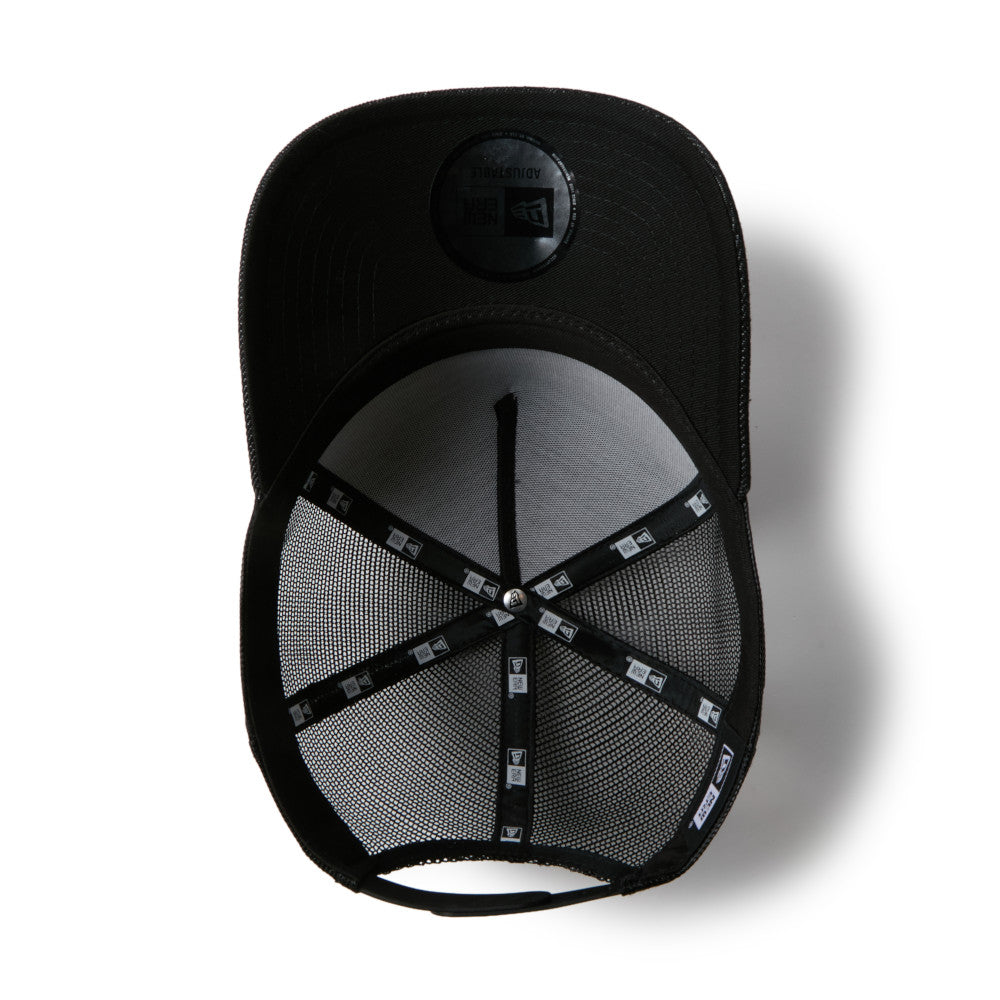 New Era 9FORTY A-Frame NE1920 Denim Black Trucker Cap
