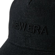 New Era 9FORTY A-Frame NE1920 Denim Black Trucker Cap
