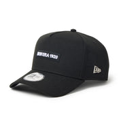 New Era 9FORTY A-Frame Metal Flag NE1920 Black Silver Adjustable Cap