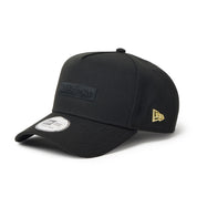 New Era 9FORTY A-Frame Metal Flag NE1920 Black Gold Adjustable Cap