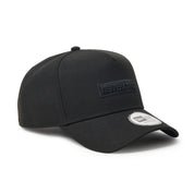 New Era 9FORTY A-Frame Metal Flag NE1920 Black Gold Adjustable Cap