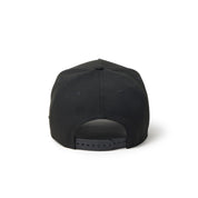 New Era 9FORTY A-Frame Metal Flag NE1920 Black Gold Adjustable Cap