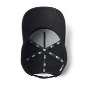 New Era 9FORTY A-Frame Metal Flag NE1920 Black Gold Adjustable Cap