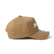 New Era 9FORTY A-Frame Compilation Logo Khaki Adjustable Cap