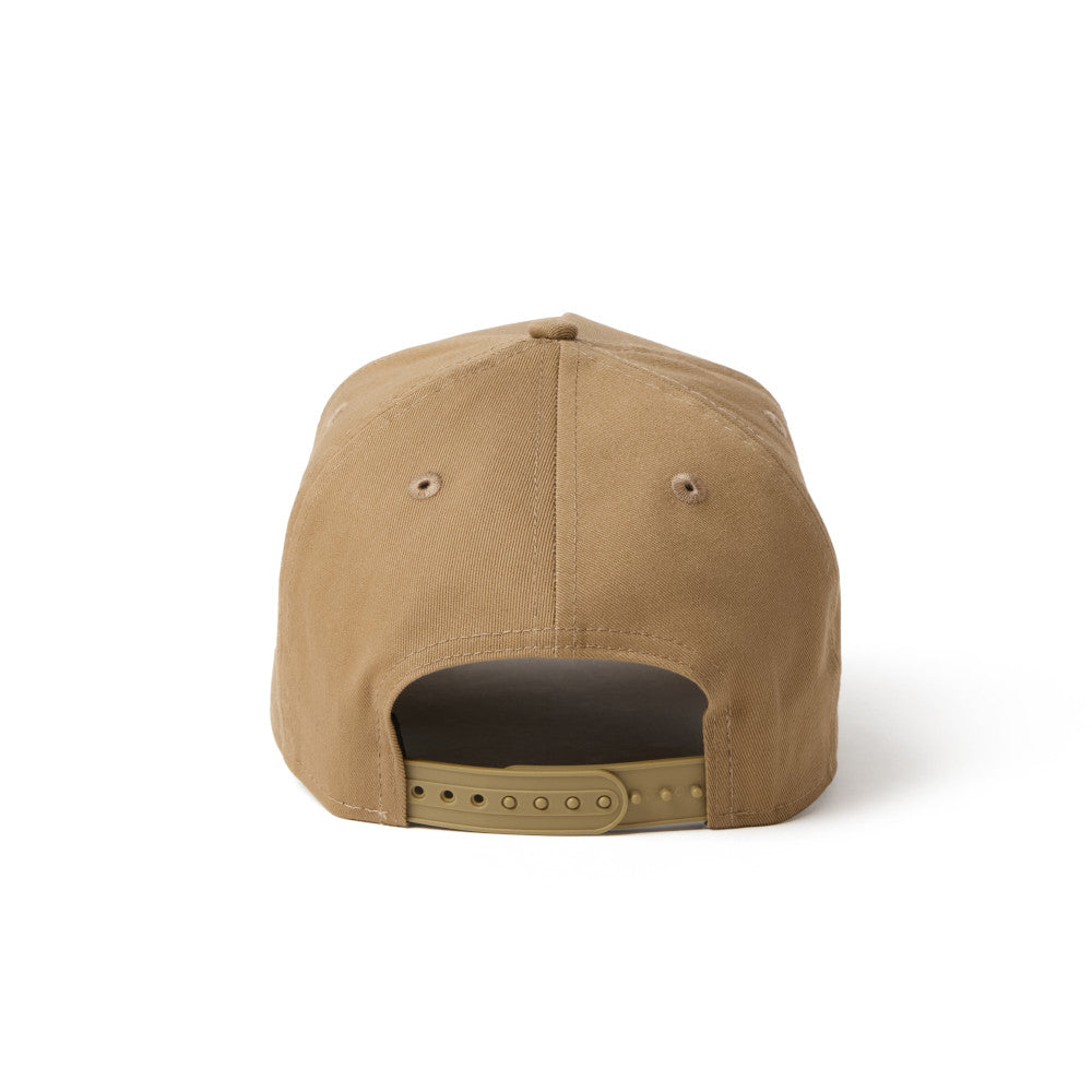 New Era 9FORTY A-Frame Compilation Logo Khaki Adjustable Cap