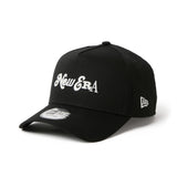 New Era 9FORTY A-Frame Compilation Logo Black Adjustable Cap