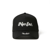 New Era 9FORTY A-Frame Compilation Logo Black Adjustable Cap