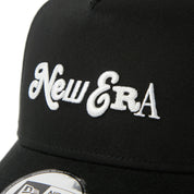 New Era 9FORTY A-Frame Compilation Logo Black Adjustable Cap