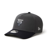 New Era 9FORTY A-Frame Chicago Bulls Grey Navy Adjustable Cap